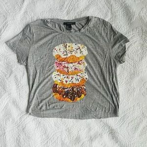 3/$15: F21 Doughnut Crop Top